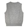 British Stylish Baby Boys V Neck Grey Color School Uniform Sweater Vest