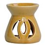 Buddha Design 4 Foot Incense Wax Aroma Warmer Tealight Ceramic Candle Burner