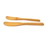 Butter Knife Bamboo Wooden Cheese Spreader Kitchen Use