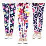 Butterfly Star Flower Printing Girl Leggings Kids Pants Soft Yoga Pants Tights for Big Kids