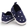 Canvas Stars Print First Walker Slip on Loafers Baby Casual Shoes