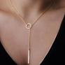 Casual Chocker Necklace Personality Infinity Cross Pendant Gold Color Choker Necklaces on Neck Women Jewelry