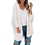 Casual Loose Bat Sleeve Cardigan Coat for Women