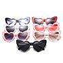 cat eyes sunglasses vintage heart shape sun glasses