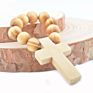 Catholic Devotional Gift Finger Rosary Wood Prayer Finger Rosary Ring