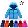 Children Bomber Jacket Popular Design Multi Color Children Boy Hooded Unisex Clothes Puffer Padded Jackets for Kids