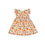 Children Girls Pearl Dress Peach Baby Dress for Little Girls