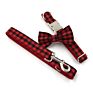 Christmas Dog Collar Pet Supplies Collar Rose Gold Bow Tie Dog Collar Metal Buckle