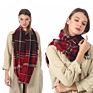 Chunky Infinity Desgin Scarves Mixed Color Scarves for Women