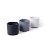 Circle Cement Flower Pots Nordic Concrete Decorative Table Flower Pots in White Pot Flower Garden Hotel