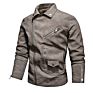 Classic Bomber Jacket for Men Customer Leather Jacket