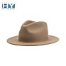 Classic Man Spring Autumn Short Brim Premium Real Wool Fedora Hats