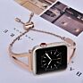 Classy Stainless Steel Cuff Bracelet Replacement for Apple Watch Series 3,2,1 Stainless Steel Jewelry Bangle Wristband for Apple