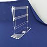 Clear Acrylic 3 Tier Earring Pendant Display Stand Racks