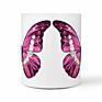 Coffee Mug Butterfly Animal White Blank for Sublimation