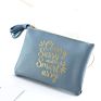 Coin Purse Bags Monogrammed Multi Color Printing Pu Leather Women Pouch Bag