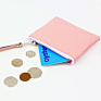 Coin Purse Business Card Holster Women Key Pouch Durable Pu Leather Hold Coin Zipper Opp Package 8.5*12Cm 3-7Days 300Pcs