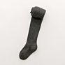 Colorful Cable Knit Baby Autumn Tights Combed Cotton Warm Pantyhose for Kid Girls