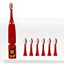 Colorful Cute Lovely Cartoon Design Ultrasonic Eletric Toothbrush Slim Smart Electric Tooth Brush for Kids