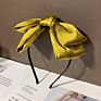Colorful Girls Satin Bow Headband