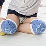 Comfortable Anti-Slip Toddler Knee Elbow Pads Newborn Crawling Knit Cotton Baby Knee Pads