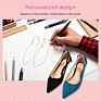 Comfortable Rubber Stud Ultra Low Woman's Kitten Pointed Sandals Heel Pumps Women Shoes