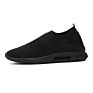 Comfortable Walking 39-44 Black Men's Breathable Casual Shoes