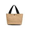 Coming Jute Bag Tote Handmade Weaving Shoulder Straw Woven Beach Bag