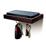 Contemporary Home Corner Wall Champagne Home Decorative Floating Shelves Handmade Key Holder Wood Shelves