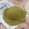 Cotton and Linen Cute Sunhat 2-8 Years Old Baby Hats Kids Bucket Hats