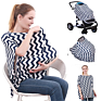 Cotton Chevron Infinity Breastfeeding Nursing Scarf