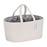 Cotton Rope Baby Diaper Caddy Organizer Large Rope Nursery Storage Bin