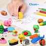 Creative 60 Pack Animal Eraser for Kids Pull Apart Eraser 3D Puzzle Eraser