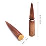 Creative Design Wood Ring Holder Jewelry Display Cone Ring Holders Wooden