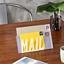 Creative Letter Design Mail Envelope Organizer Wall Hanging Magazine Rack Metal Desktop Mail Letter Holder