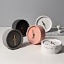 Creative Minimalist Table 3D Art Color Cement Alarm Clock Simple Sublimation Concrete Mini Desk Clock Retro Unique Gift Horloge