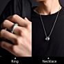 Creative Silver Sphere-Ring Foldable Ball Complex Rotating Cosmic Finger Astronomical Ring for Men