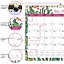 Customizable - 18Months Calendar Wall Calendar Processing Planning Calendar