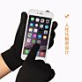 Customize Touchscreen Water Resistant Silicone Gel Palm Fleece Lining Warm Cycling Running Gloves