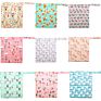 Customized Diaper Wet Bags Waterproof Printed Diaper Bag Baby Wet Dry Bag with Double Pocket