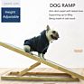 Customized Height Adjustable Wood Dog Ramp Foldable Pet Stairs Parra Perros Wooden Fold Car Pet Dog Ramps