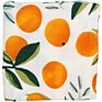 Customized Packaging Organic Cotton Baby Orange Muslin Bamboo Swaddle Blanket