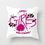 Customized Printed Throw Pillow Case Cushion Cover Collections with Valentine Love Designs