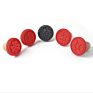 Customized Silicone Cookie Stamper with Wooden Handle