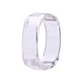 Customized Transparent Candy Colour Geometrical Square Shape Thick Cuff Resin Bangle