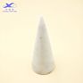 Cuustom Marble Cone Shape Ring Display Holder Stand