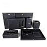 Decorative Leather Tray , Luxury Desk Leather Tray, Faux Leather Catchall Tray Perfume Coffee Lether Storage Tray