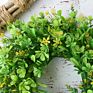 Decorative Lucky Clover Hanging Flower Garland