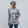 Design 100% Cotton Women Hoodies Long Sleeve Hoodie Women Pullover Top Hoodies