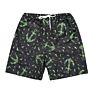 Design Anchor Pattern Printed Shorts Zipper Pockets Mens Shorts Boardshorts Swim Trunk